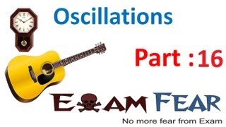 Physics Oscillations part 16 (Energy in Simple harmonic Motion) CBSE class 11