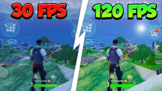 How To Get 120 FPS On Fortnite Mobile All Android Devices!