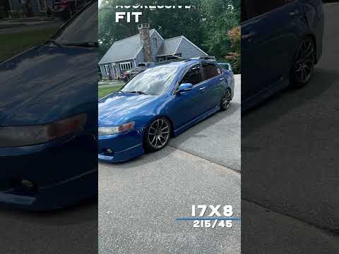 2004 Acura TSX Base with 18x8.5 Enkei RPF1 and Hankook