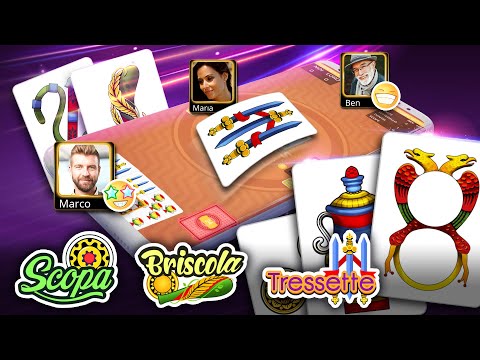 VIP Games: Scopa, Briscola e Tressette Giochi di Carte Online