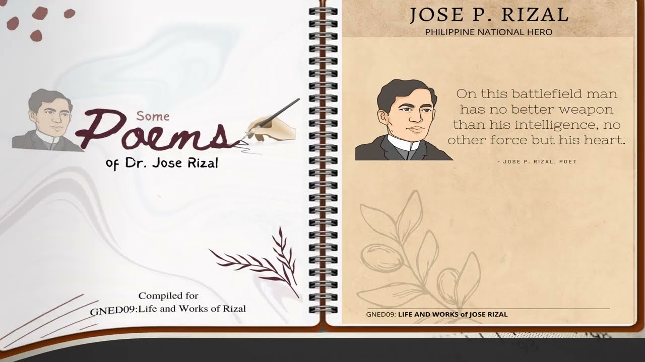 Some POEMS of JOSE RIZAL | GNED09