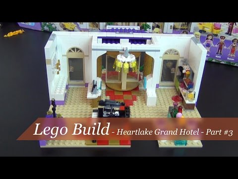 Lego Friends Heartlake Grand Hotel Build Part #3 - Set #41101