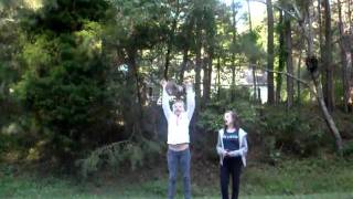 standing in the road...