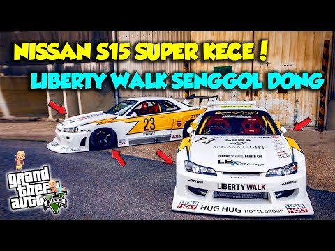 SULTAN UPIN IPIN LOVES MODIFYING THE FAST NISSAN S15 LIBERTY WALK JOS NGAB CAR - GTA V ROLEPLAY S...