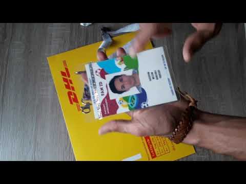 Unboxing FAN-ID and fifa world cup tickets russia 2018