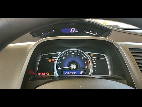 Honda Civic TPMS Reset (2006 - 2011) Without TPMS button. Tire pressure reset - the quick answer