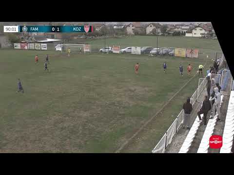 FK Famos Vojkovići - FK Kozara Gradiška 0:1 (13. kolo, m:tel Prva liga Republike Srpske)