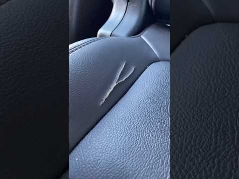 Car seat leather repair 👌#car #leather #seat #repair #arashrepairman