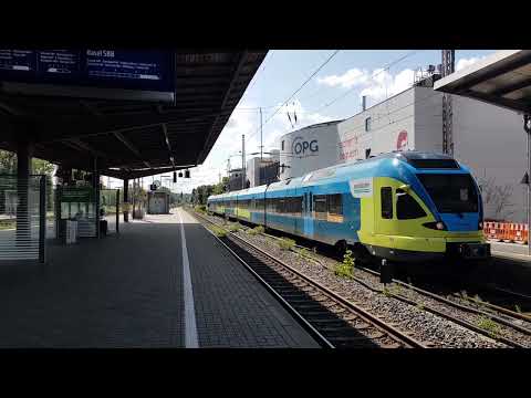 Eurobahn 429 004-5 als Linie RB 66 von Münster (Westf) Hbf fährt auf Osnabrück Hbf ein