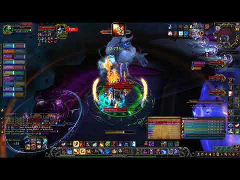 Velvet vs Mythic Radiance of Azshara Fire Mage PoV