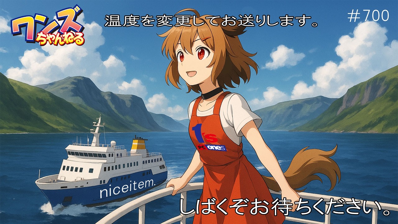 ワンズちゃんねる！ ついに第700回！100均アイテムでCPUは冷えるのか！？あとキャンペーン抽選