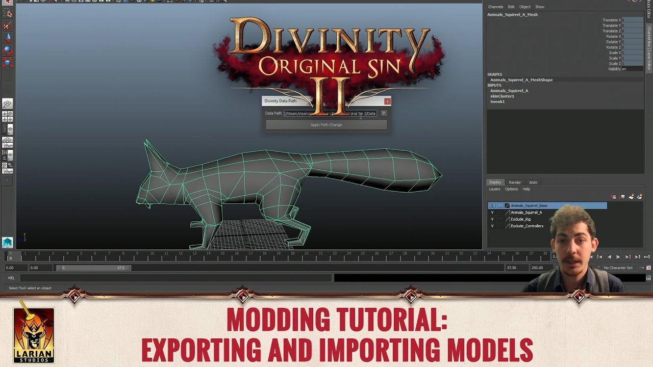 Divinity: Original Sin 2 - Modding Tutorials: Exporting and Importing Models