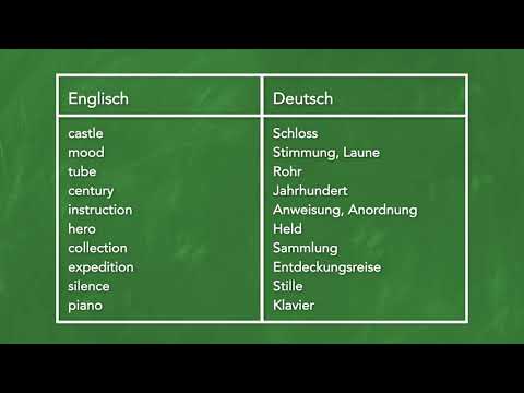 200 wichtige englische Substantive Teil 3