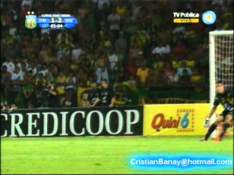 Defensa y Justicia 3 River 3  Torneo Nacional B 2011-12 Los goles (10/3/2012)