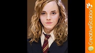 Hermione /Emma Watson/ - Speed Painting (#Krita) | CreativeStation GM
