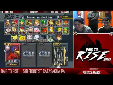 DtR 5 Melee Singles - BBM | Baltazar (Ganondorf) vs BBM | Hero (Falco) - Round 2 Losers