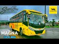 VRL S LATEST TATA MAGNA BS6 SLEEPER BUS Mumbai To Hubli Bus Journey In Heavy Rains ️
