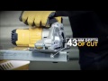 Diskinis pjūklas metalui DEWALT DCS373NT (be akumuliatoriaus ir įkroviklio)
