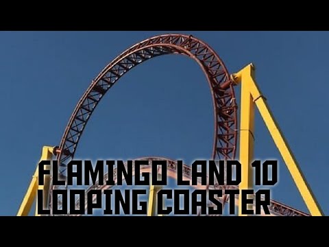 Flamingo lands 10 looping coaster
