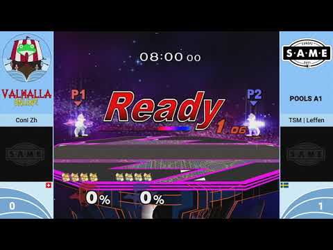 Valhalla Online - Coni Zh Vs. TSM | Leffen - Pool A1 - Melee