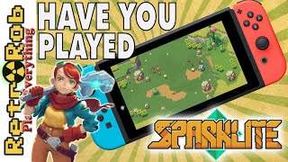🎮 Action Rogue-Lite SparkLite for Nintendo Switch Unboxing and Gameplay 🎮