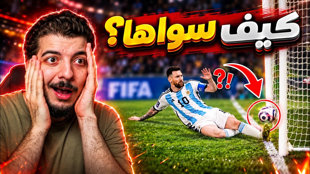 أقوى اللقطات الخارقة في كرة القدم ..! ( معقول هذا حقيقي؟! )