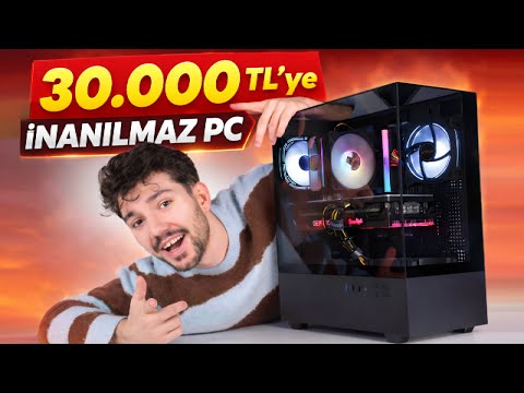 30.000 TL'ye İNANILMAZ OYUN BİLGİSAYARI TOPLADIM