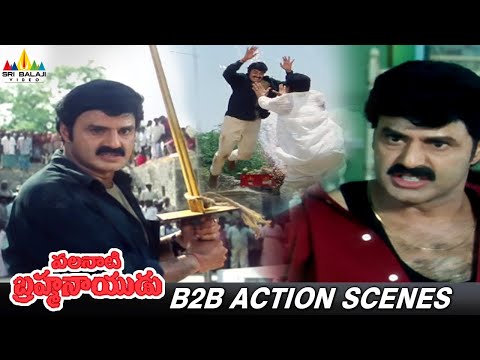 Balakrishna Back to Back Non Stop Action Scenes | Palanati Brahmanaidu | Balakrishna Action Scenes