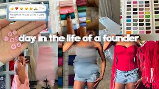 a *realistic* week as a fashion designer | exposing my next collection + finalizing colors + names!