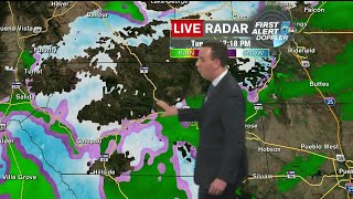 Tuesday afternoon weather: Snow is moving in!