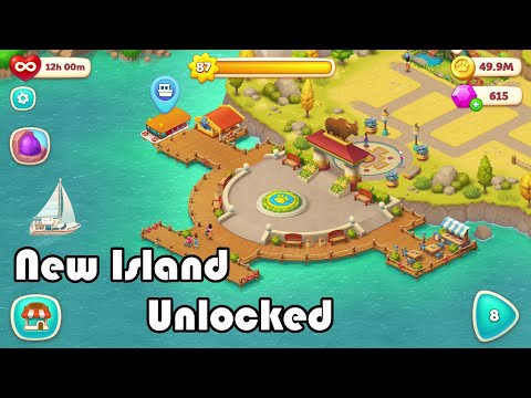 Wildscapes Walkthrough Gameplay - Unlocking New Island - Part 1 - (by Playrix)