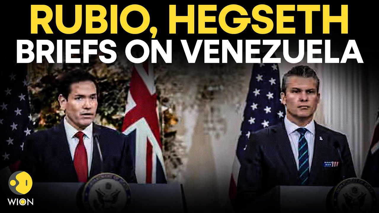 LIVE: Rubio, Hegseth Brief House and Senate on Venezuela | WION