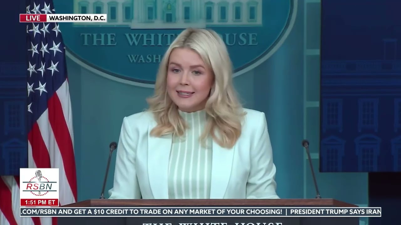 FULL SPEECH: Karoline Leavitt Holds a Press Briefing - 03/25/26