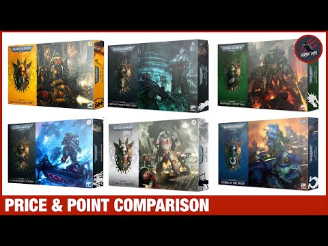 SPACE MARINE BOX SET COMPARISON - Price & Points Breakdown For All 6 Warhammer 40k Sets