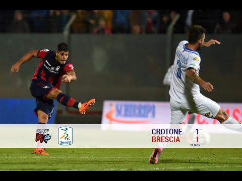 Crotone - Brescia 1-1 · Highlights ampia sintesi · 10° Giornata Serie B 2015/2016