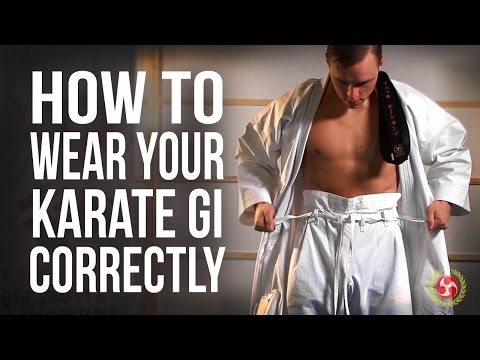 How To Wear Your Karate Gi Correctly