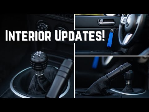 Interior Touchpoint Overhaul! The simplest, most impactful mods for my NC Miata
