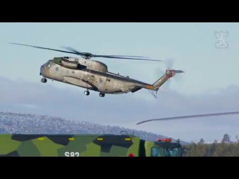 Cold Blade 2016 - CH-53 GA helicopter