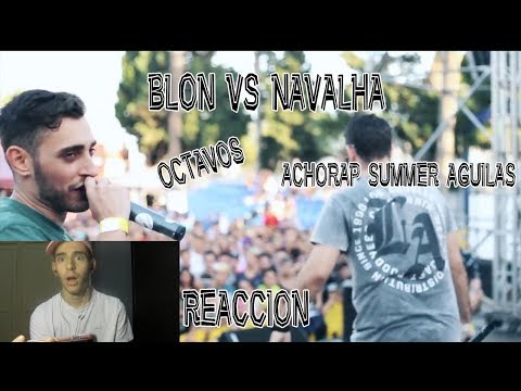 OCTAVOS BLON VS NAVALHA ACHORAP SUMMER AGUILAS (REACCION)