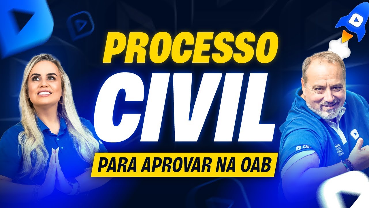 Processo CIVIL | Aula de Revisão OAB 1ª Fase | Revisão Turbo 43º Exame