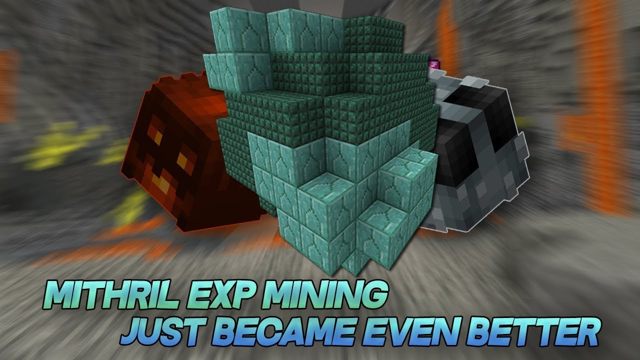 Hypixel Skyblock Mithril Mining Macro Mod Showcase