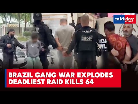Brazil Bloodbath: DEADLIEST Raids Kill 64 In Rio As Police STORM Red Command Stronghold