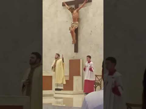 Missa no santuário de São José Alto  Piquiri PR.