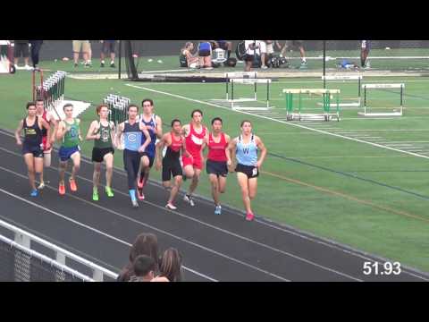 Montgomery County Championships Boys 800m Section 2  5-7-15