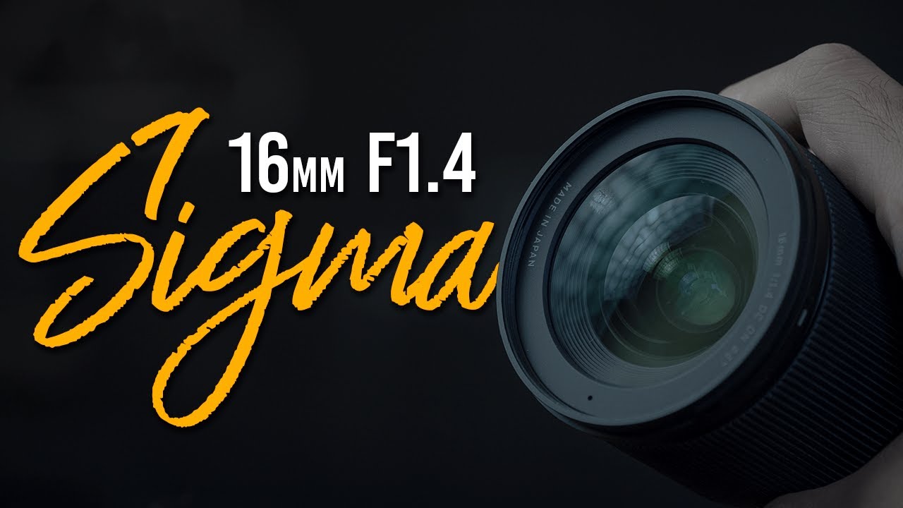 SIGMA 16mm F1.4, É tudo isso mesmo?🤩🎥