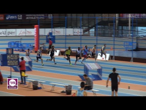 Lyon 2017 : Finale 60 m Espoirs M (Marvin René en 6''65)