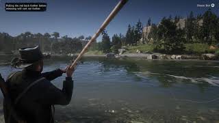 Red Dead Redemption 2 - A Fisher of Men: How To Fish (Bait, Cast Out) Gameplay Tutorial (2018)