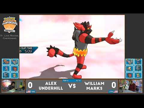 Alex Underhill vs. William Marks | #PlayPokemon 2019 St. Louis Regional Championships Top 8 (Match B