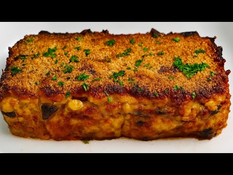 A quick 10-minute dinner with cheese, eggplant and eggs – simply delicious!