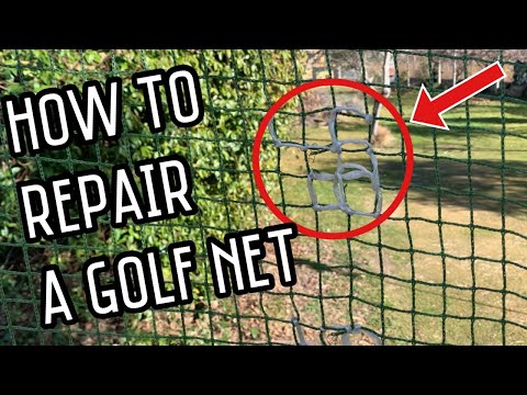 How to repair a broken Golf Net